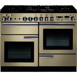 Rangemaster Professional+ 110cm 91670 Dual Fuel Range Cooker in Cream with FSD Hob